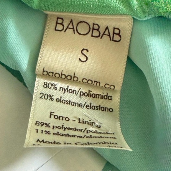 Baobab Collection Turquoise Bikini Set - Picture 4 of 4